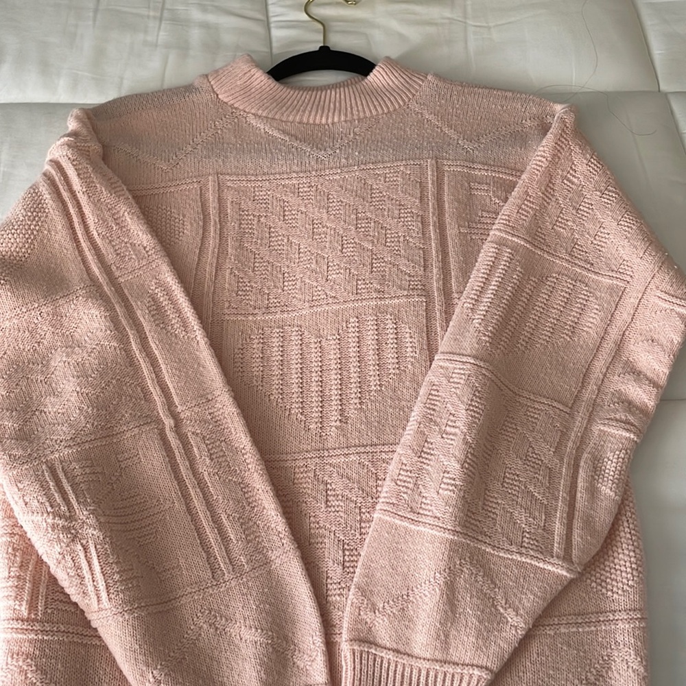 Medium pink sweater